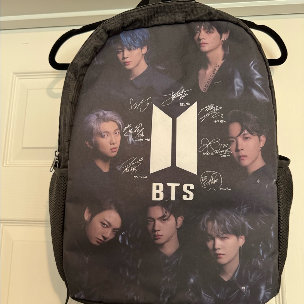 BTS Black Backpack - Picture 1 of 5
